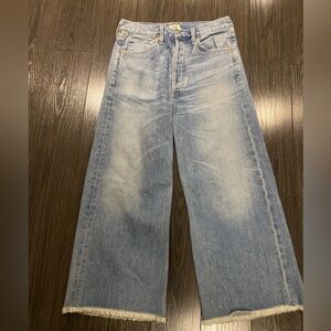 Citizens Of Humanity Emma High Rise Wide Leg Crop size 27